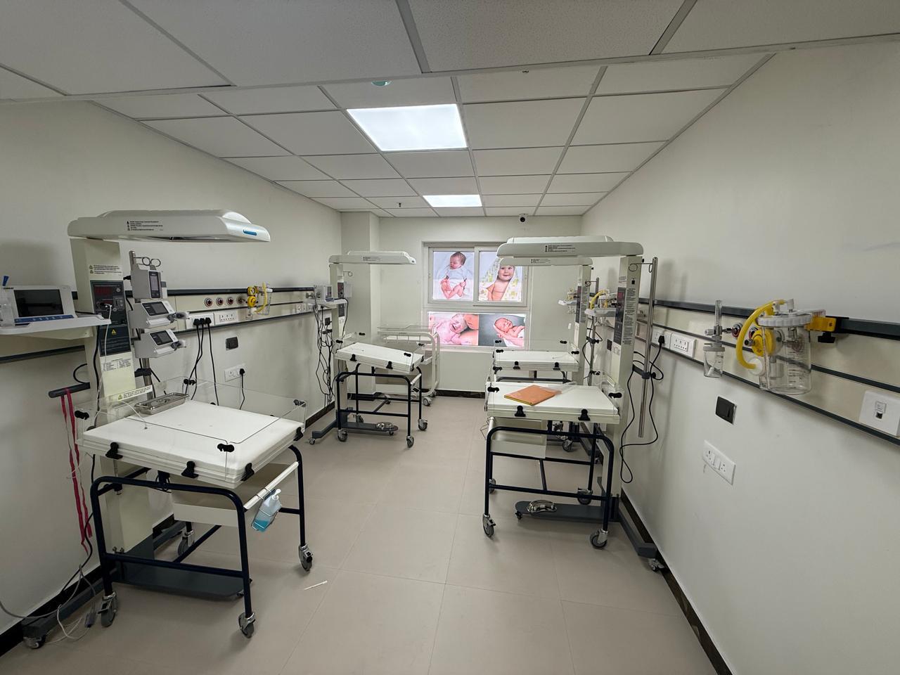 Hospital patient area